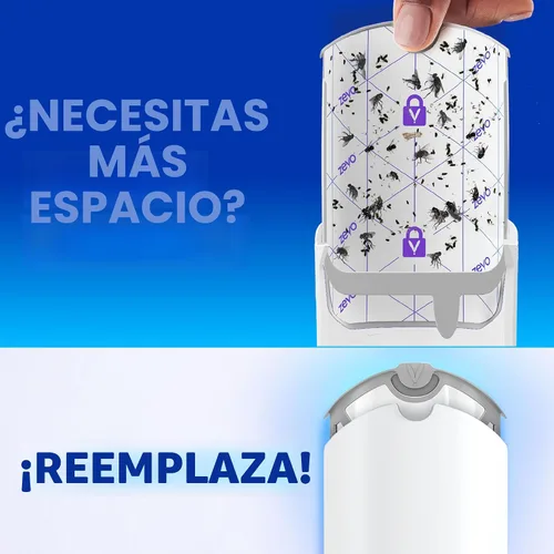 Vista 7 de Zevo Cartuchos de Recarga Oficiales para Trampa de Insectos Voladores - Compatible con la Trampa Zevo y la Trampa para Moscas MAX para Interiores