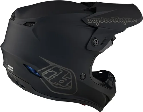 Vista 5 de Troy Lee Designs Casco GP para Motocross MX Todo Terreno Rebanada azul/blanco