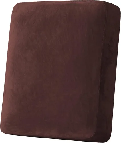 Vista 36 de H.VERSAILTEX Funda de cojín elástica de terciopelo para sofá, funda de cojín de felpa para cojines de silla, protector de muebles, cojín de asiento