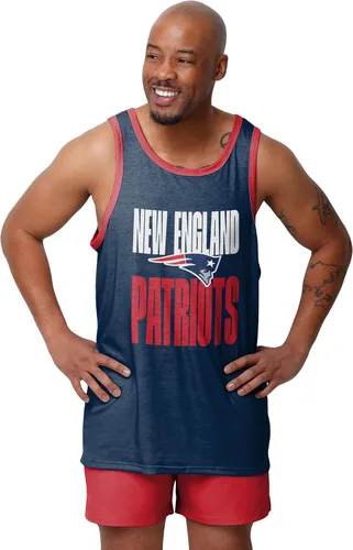 Vista 4 de FOCO NFL Mens NFL Team Logo Fashion Shirt Sleeveless Top