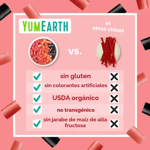 Vista 5 de YumEarth - Regaliz orgánico sin gluten