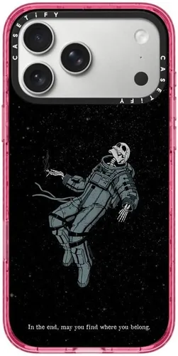 Vista 82 de CASETiFY Impact iPhone Air Case [Delgada/Compatible con Magsafe / 8.2 ft. Protección contra Caídas de Grado Militar 4X] - Lazos - Rosa Arcos