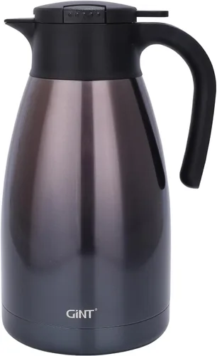 Vista 11 de Jarra térmica para café GiNT de 1L / 34Oz, jarras de café de acero inoxidable aisladas para mantener caliente/Jarra térmica de vacío de doble pared