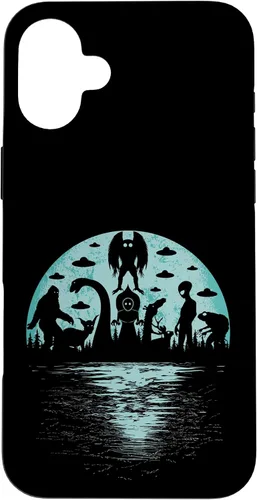 Vista 23 de Bigfoot Nessie Mothman and Aliens Cryptid Ovnis Cryptozoology - Carcasa para iPhone 17
