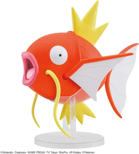 Vista 2 de Bandai Hobby - Maqueta Pokemon - Big Magicarpe Pokepla 7.9 in - 4573102613387