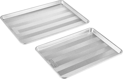 Vista 7 de Nordic Ware - Bandeja para hornear Prisma 9 x 13, Natural