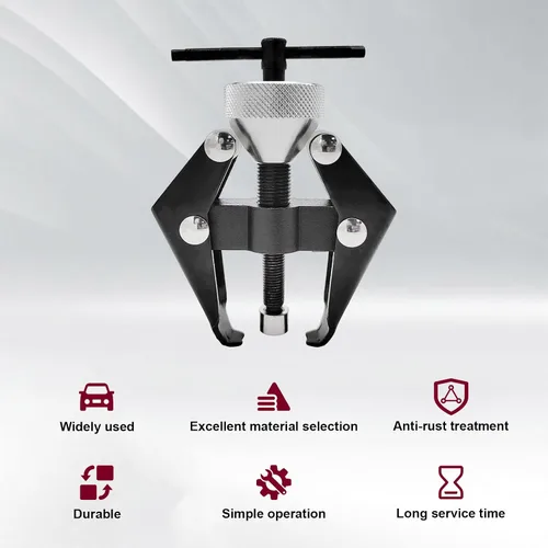 Vista 3 de Terminal de batería y extractor de brazo de limpiaparabrisas, herramienta de reparación de extractor de brazo de limpiaparabrisas automático