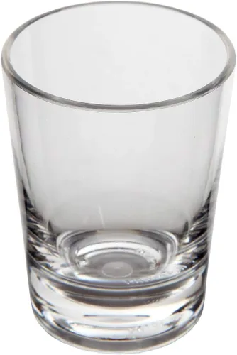 Vista 8 de Lily's Home Juego de vasos de chupito de 1.5 onzas con base pesada, vasos reutilizables transparentes inastillables de primera calidad, perfectos
