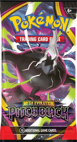 Vista 3 de Pokemon TCG: Mega Evolution - Paquete de 3 Booster Blister negro
