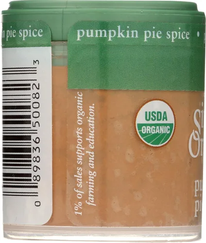 Vista 6 de Simply Organic especie orgánica para mini pastel de calabaza - 0.46 oz