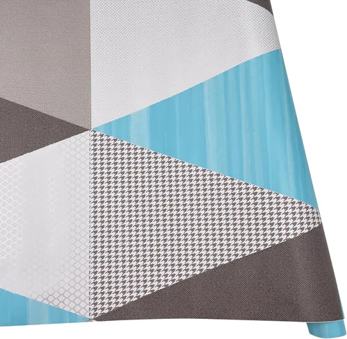 Vista 11 de Yifel y Revestimiento de estante de estilo nórdico con patrón triangular de PVC para cajón, cubierta de papel para el hogar, laptop, computadora