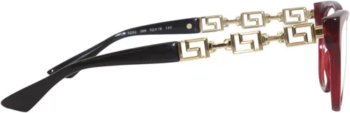 Vista 3 de Gafas graduadas Versace VE 3292 388 Bordeaux Transparente
