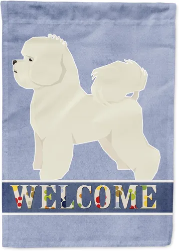 Vista 31 de Caroline's Treasures CK3704GF Bandera de jardín de bienvenida de Akita Shepherd Black and Tan - Bandera decorativa para patio exterior, patio