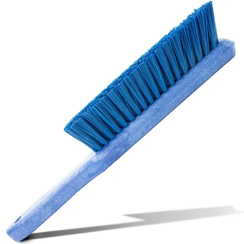 Vista 21 de SPARTA Cepillo suave de 8 pulgadas con cerdas de poliéster y mango de 5 pulgadas, escoba de mano codificada por colores para mesas, encimeras y Negro
