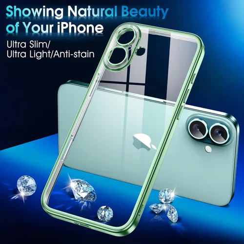Vista 904 de Supdeal Funda cristalina transparente para iPhone 11, [No se amarillea] [Protección de la cámara] [Probado contra caídas de grado militar] Funda