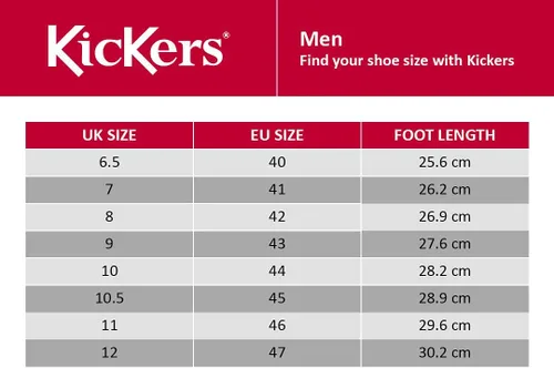 Vista 11 de Kickers Para Hombre, Rojo