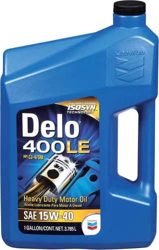 Vista 5 de Delo 39146 400 LE SAE 5W-40 aceite sintético para motor – 1 galón.