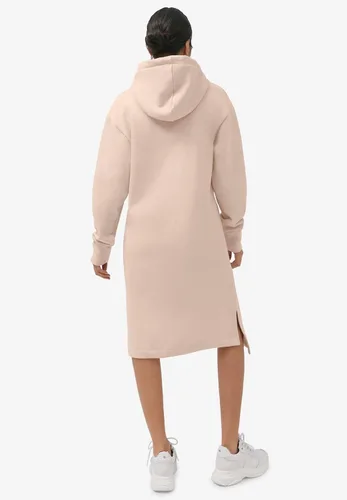 Vista 3 de Ellos Vestido tipo sudadera con capucha de talla grande para mujer