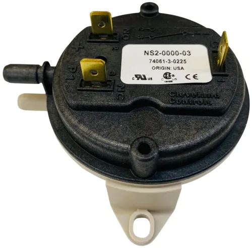 Vista 4 de SUPCO NS2000031 Interruptor de presión universal, 100, 000 ciclos, 14 "W.C, -40 grados F a 190 grados F