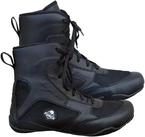 Vista 2 de Zapatos de boxeo profesionales transpirables, zapatos de entrenamiento para adultos y jóvenes, hombres y mujeres, suela de goma antideslizante