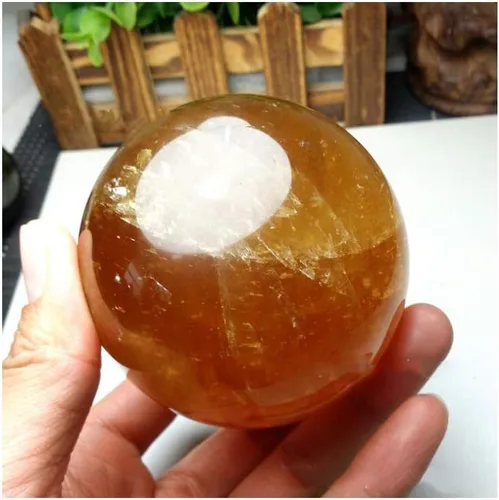 Vista 19 de Bola esférica de cristal curativo de ojo de tigre natural para reiki equilibrio, meditación, decoración del hogar y la oficina
