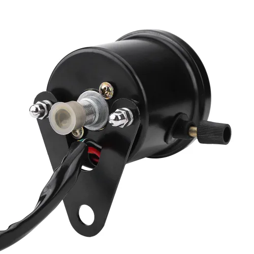 Vista 7 de Walfront Medidor universal del velocímetro del odómetro de la motocicleta con el indicador, medidor de velocidad para la motocicleta, instrumento