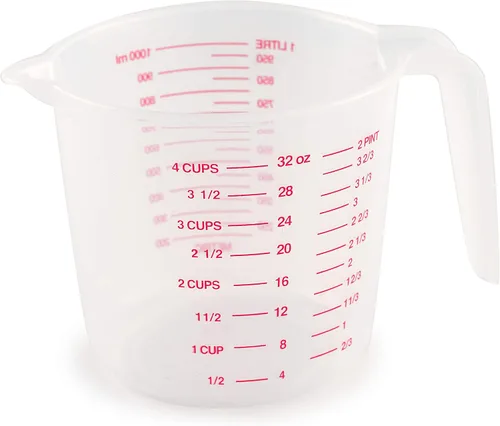 Vista 5 de Norpro 1 Taza de medición de plástico, multicolor