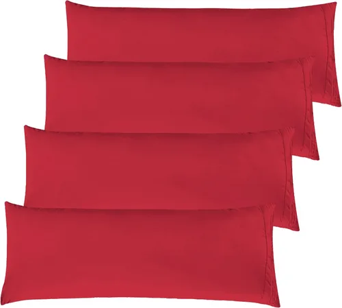 Vista 52 de Elegant Comfort Fundas de almohada sólidas de microfibra de alta calidad hotelera, tejido suave, resistente a las arrugas y a las manchas, fácil