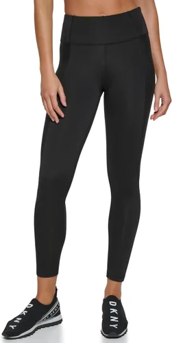 Vista 9 de DKNY Women's High Waisted Tummy Control Workout Leggings