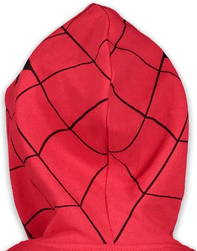 Vista 7 de Marvel Spider-Man Cosplay - Sudadera con capucha y cremallera para niños pequeños y grandes Rojo/Azul