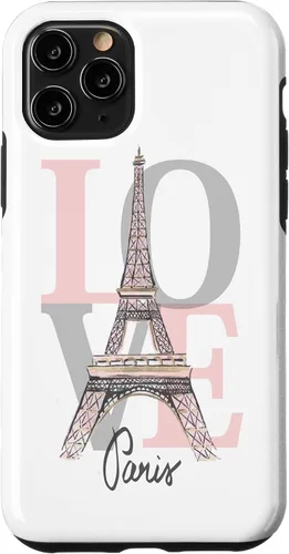 Vista 29 de Funda para iPhone 16 Paris Eiffel Tower - Love Paris Cute Trendy