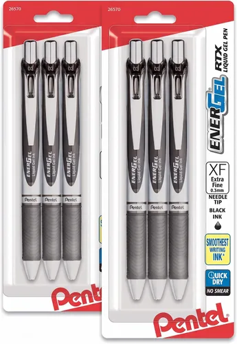 Vista 5 de Pentel EnerGel Deluxe RTX - Bolígrafo de gel líquido retráctil Surtido