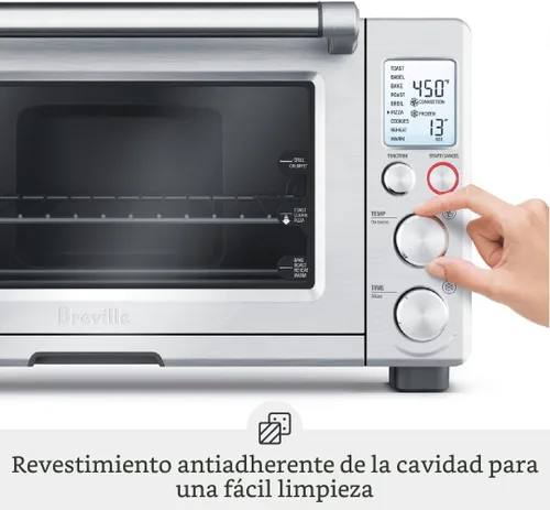 Vista 6 de Breville BOV800XL Horno inteligente de convección de mesa, acero inoxidable cepillado
