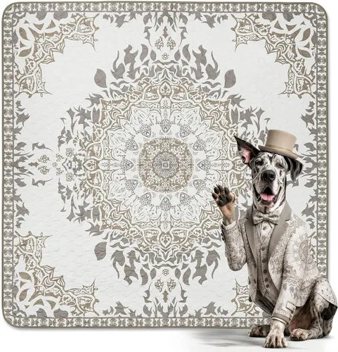 Vista 25 de FXW Almohadillas lavables para orina para perros, almohadillas para cachorros con súper absorbentes, diseñadas específicamente para jaulas de 24