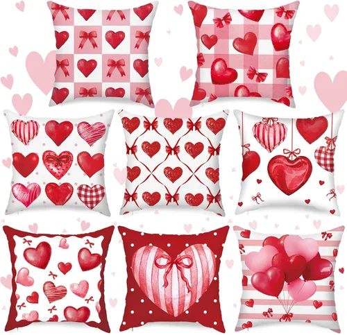 Vista 10 de 8 fundas de almohada de regreso a la escuela, 18 x 18 pulgadas, composición, fundas de almohada para cuadernos, fundas de almohada para el aula