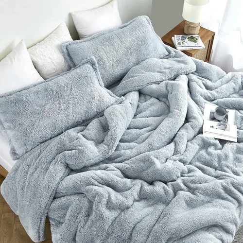 Vista 3 de Byourbed Coma Inducer® - Edredón tamaño matrimonial de gran tamaño, el peluche original, hielo ártico esmerilado