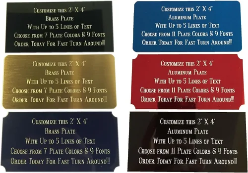Vista 7 de Placa grabada personalizada, placa de grabado, etiqueta de arte, etiqueta de identificación, imagen de bandera de trofeo, marco de fotos