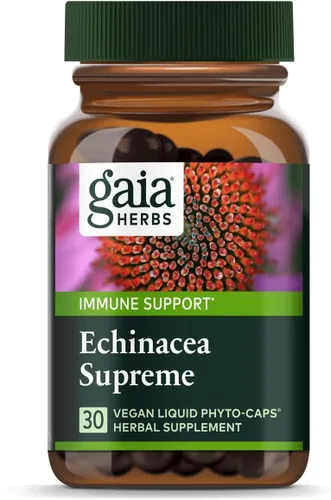 Vista 10 de Gaia Herbs Echinacea Supreme - Suplemento de apoyo inmunológico - Mezcla de equinácea purpurea y angustifolia para apoyar el sistema inmunológico*