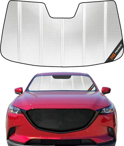 Vista 24 de Pigenius Parasol de parabrisas para Mazda CX-5 2013-2016 Parasol de ventana delantera - Salvaguardia