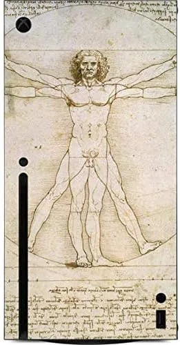 Vista 3 de Skinit Calcomanía para juegos compatible con consola Xbox Series X - Bridgeman Art da Vinci - Las proporciones del diseño del hombre