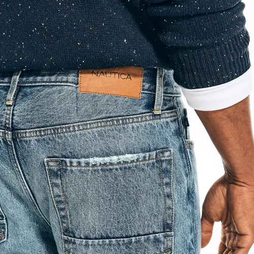 Vista 3 de Nautica Men's Loose Fit Denim