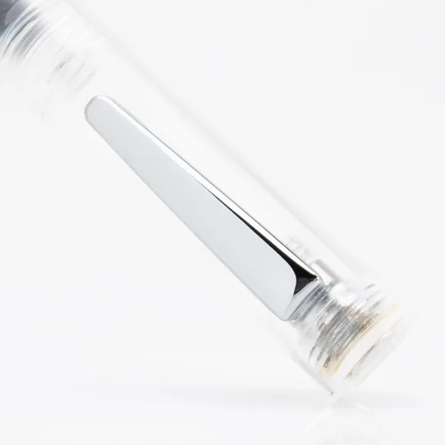 Vista 7 de Monteverde MVP - Pluma estilográfica Diamond Clear - Punta extrafina - Mini bolígrafo de bolsillo compacto y versátil - Punta JoWo fabricada