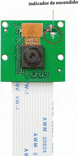 Vista 5 de Arducam OV5647 módulo de video cámara pequeño, con sensor, de 5 megapixeles, 1080 pixeles, para Raspberry Pi modelo A/B/B+, Pi 2 y Raspberry Pi 3.