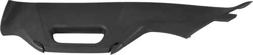 Vista 15 de HECASA Una manija de agarre de pilar, moldura interior derecha del lado del pasajero compatible con Ford F-250 F-350 F-450 F-550 Super Duty Negro