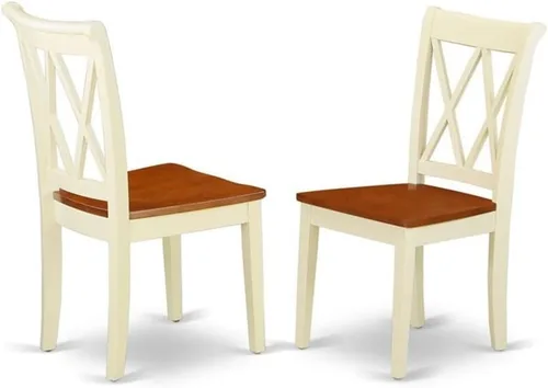 Vista 4 de Atlin Designs Juego de mesa de comedor de 9 piezas en suero de leche/cereza