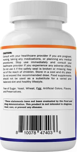 Vista 9 de Vitamatic Taurato de magnesio 1500 mg por porción - 180 cápsulas vegetarianas (proporciona 300 mg de magnesio elemental) - B6 añadido para una
