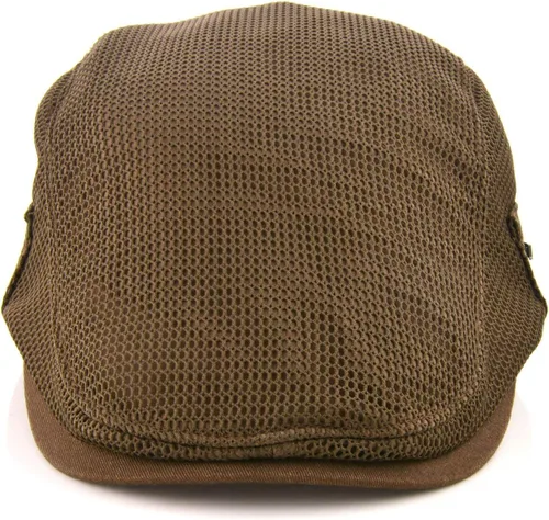 Vista 3 de M MOACC Boina para hombre, malla transpirable, de verano, gorra de boina plana ajustable