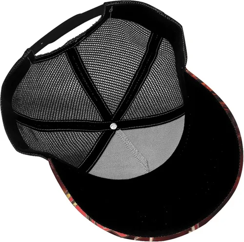 Vista 7 de Morbid Metal Band Angel Adjustable Baseball Cap Comfortable Men's Mesh Fishing Hat Snapback Trucker Hat Classic Suitable for Outdoors Such as Garden