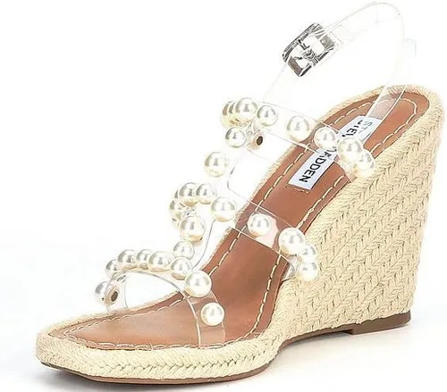Vista 4 de Steve Madden Sandalia de cuña vertical para mujer