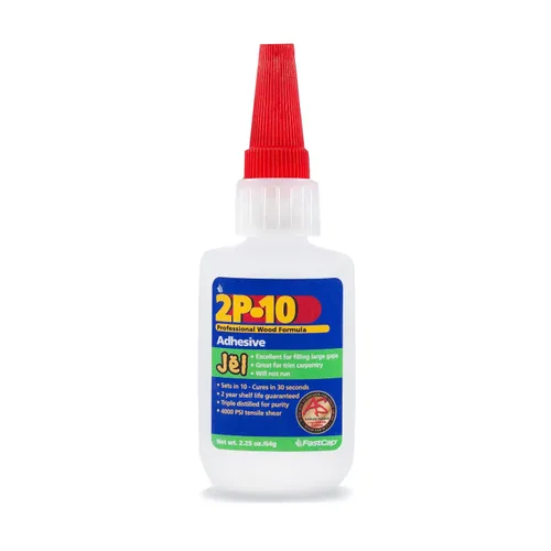 Vista 7 de FastCap 2P-10 - Medio - Pegamento de fuerza industrial - CA (adhesivo de cianoacrilato) - 2.25 oz/64 g. Perfecto para proyectos de uso general.
